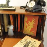 Showcase / Secretary / teak "Turnidge" art deco buffet