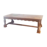 Solid wood table