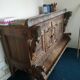 Indian buffet made of wood and iron