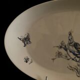 Dish signed Arsberg, "Le Buffon" after a Manufacture Royale de Sèvres model