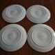 Set of 4 plates in Huitre Pornic (MBA)