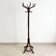 Vintage curved wood parrot coat rack Baumann — Original edition