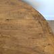 Table basse ronde en noyer