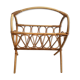 Porte revue rotin bambou vintage