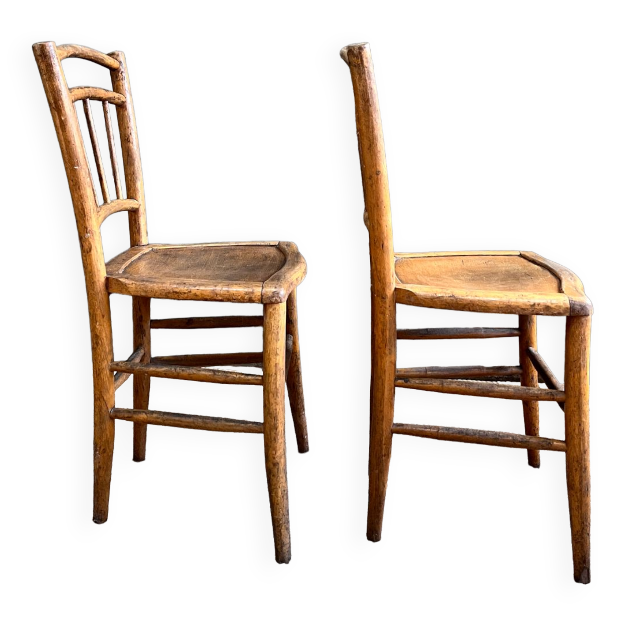 Pair of bistro chairs