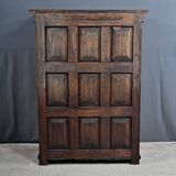 Small Teak and Rosewood Spice Cabinet, Pondicherry, India – Late 19th Century