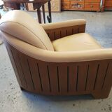 Club armchairs Class-J White Ivory