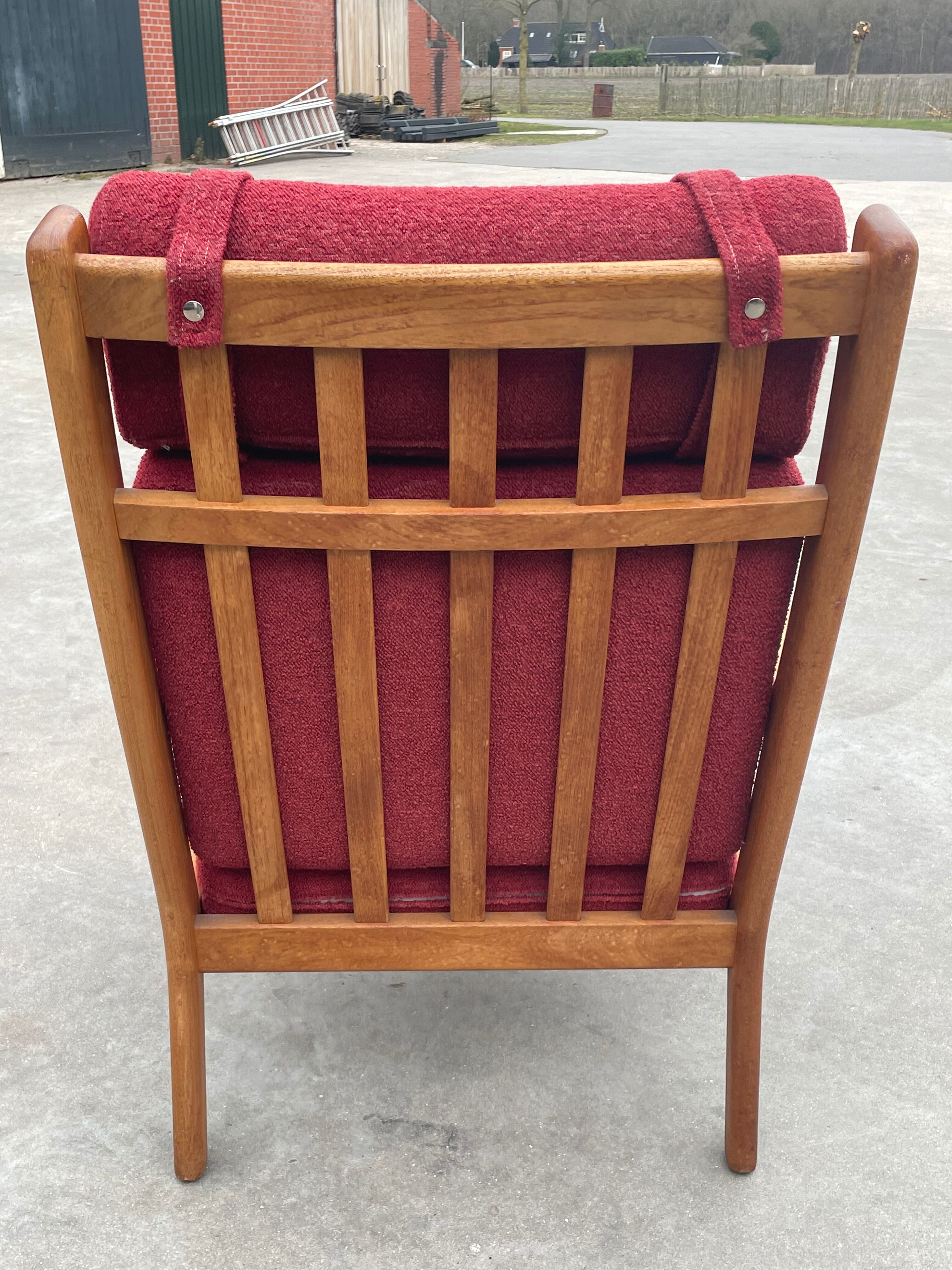 GE 265A oak chair by Hans J. Wegner for Getama