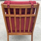 GE 265A oak chair by Hans J. Wegner for Getama