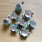 Coffee service Antoine Fazio Vallauris 14 pieces