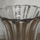 Molded crystal vase Pierre d'Avesn (Pierre Girre) 1940s