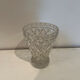 Cut crystal vase