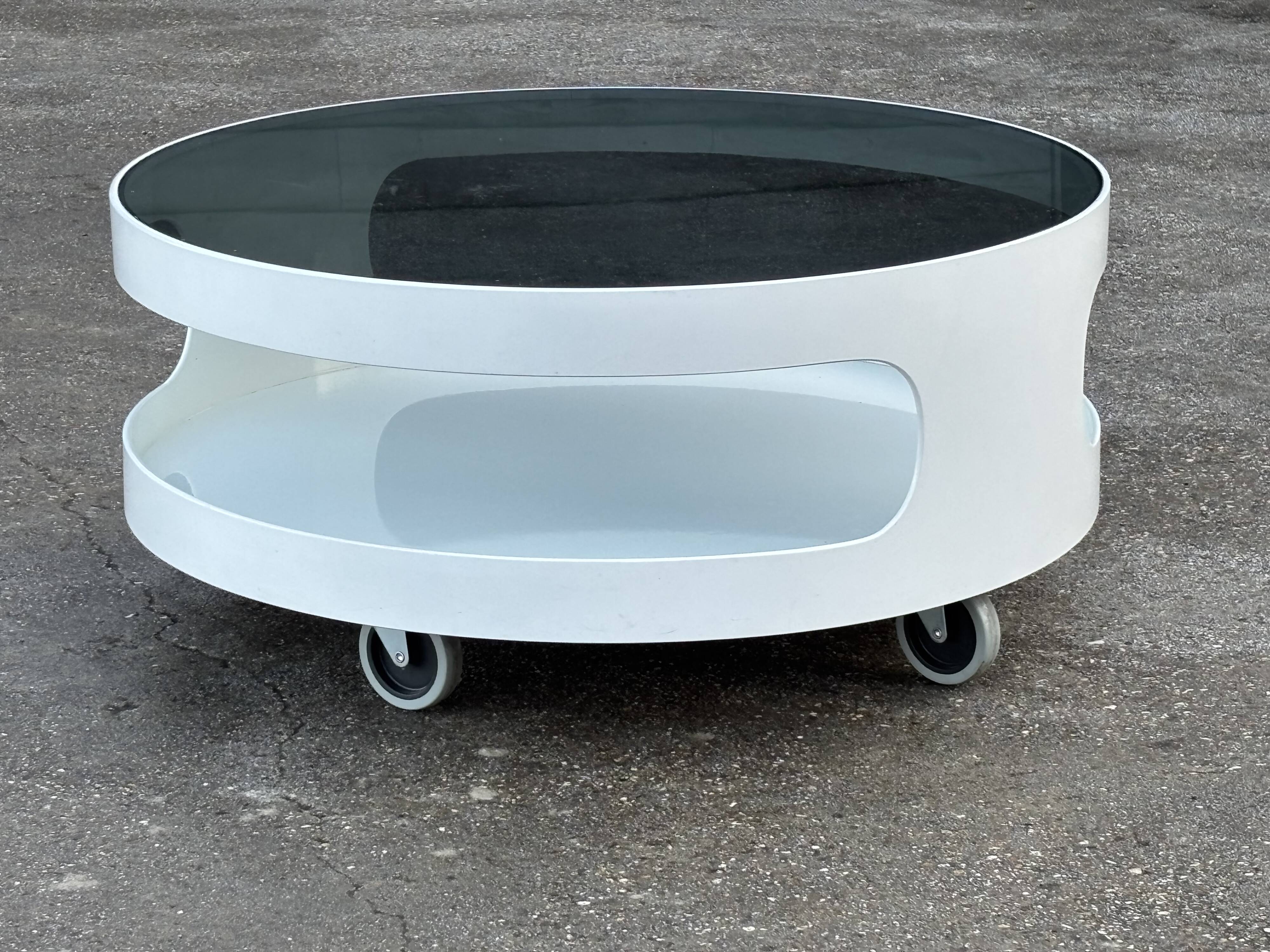 Vintage Space Age coffee table vintage coffee table Nebu -  Erik van Buijtenen