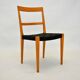 Ensemble de 6 chaises de salle à manger Bruno Mathsson Mimat Mi 401