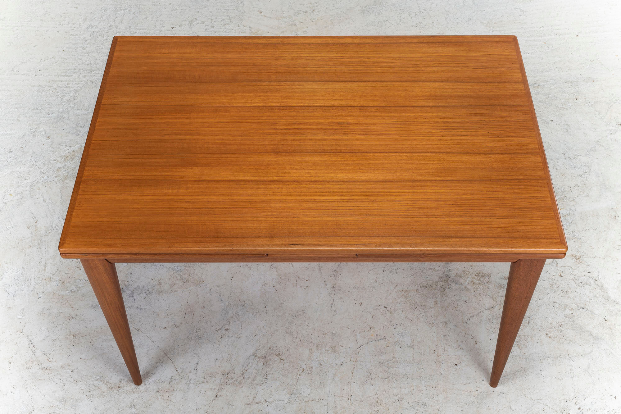Danish extendable table teak No. 254 by Niels Otto Møller for JL Møllers, 1960s