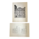 Illustration of a remarkable building and plan of 19th century German architecture