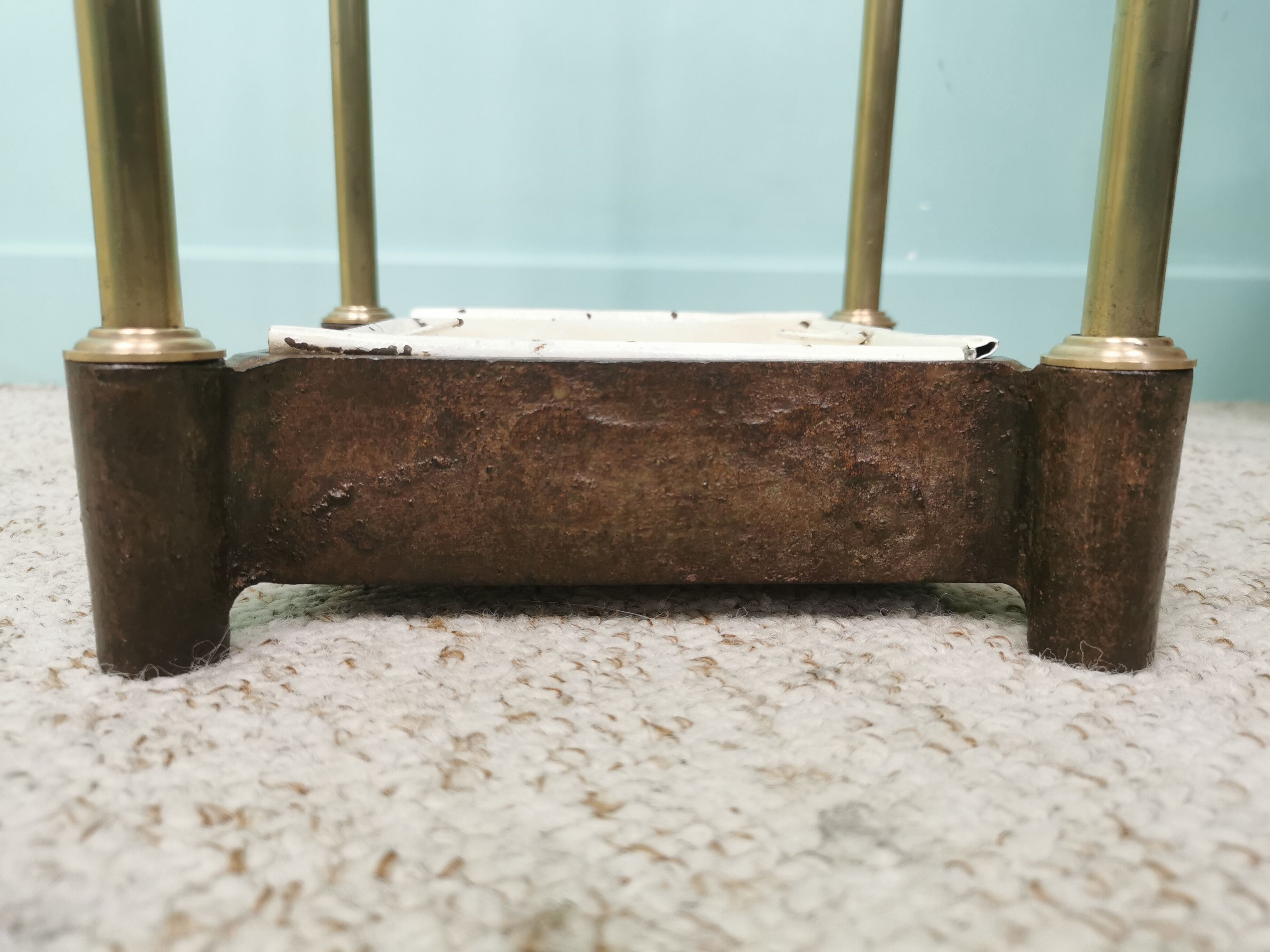 Brass umbrella holder