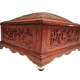 Chinese carved wood box