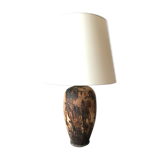 Terracotta lamp, 19th century