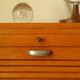 Radia vintage oak double curtain binder cabinet