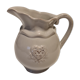 Amadeus milk pot décor hearts gray
