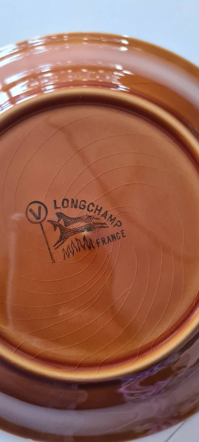 Deep plates Longchamp France