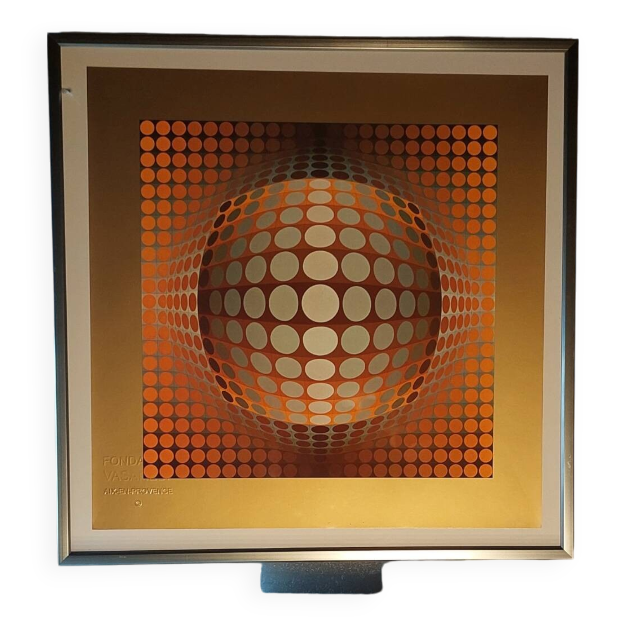 Original Vasarely lithograph