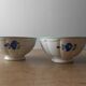 Small bowls in Sarreguemines France majolica