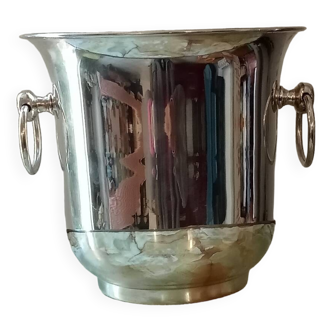Silver ice bucket