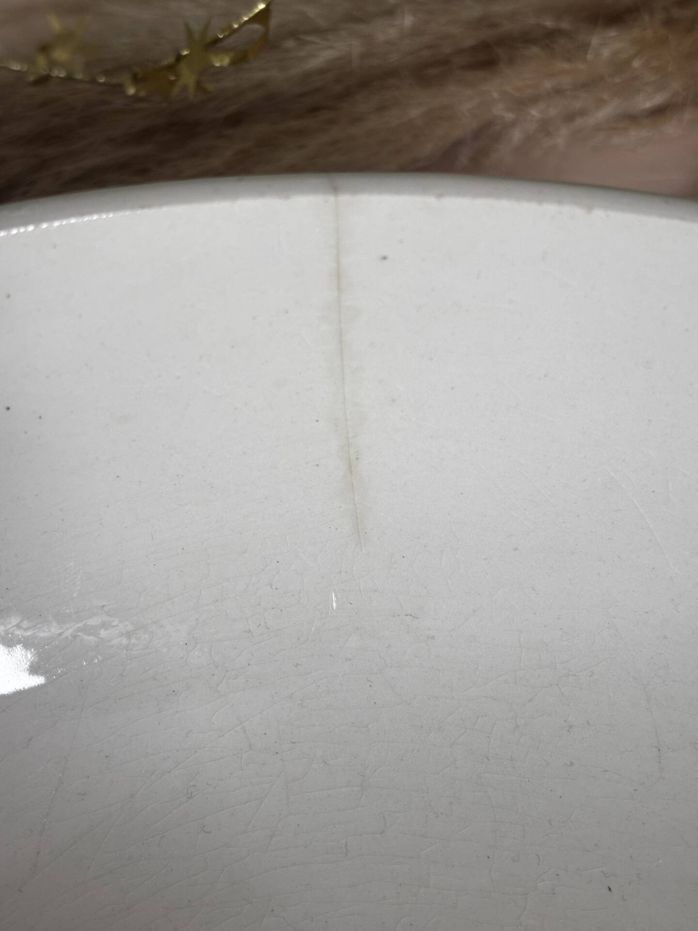 Old salad bowl Digoin Sarreguemines Alesia