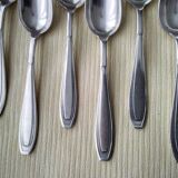11 Apollo silver-plated coffee spoons