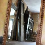 Carved wooden mirror in the 1920s