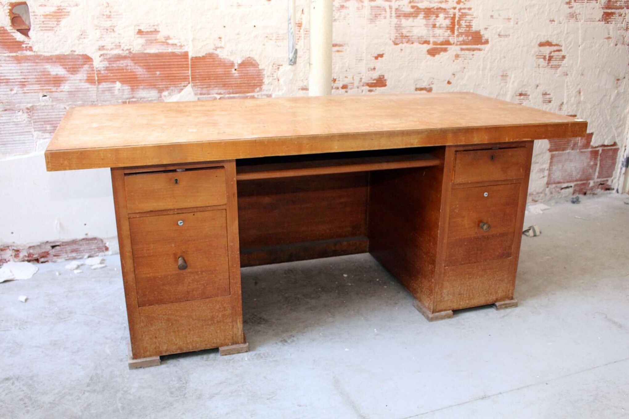 Bureau bois massif  Selency