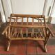 Rattan magazine holder