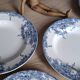 Set of 5 Dolphin plates BFK 1920