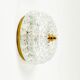 Pair of Mid-Century Bubble Glass Wall Lights or Flush Mounts for Limburg, Germany, 1960s