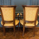 Pair of convertibles of the Directoire in walnut early nineteenth