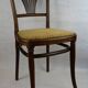 Paire de chaises Thonet à palmette Art déco. Modèle 221.