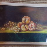 Old still life oil
