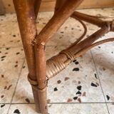 Child's wicker armchair