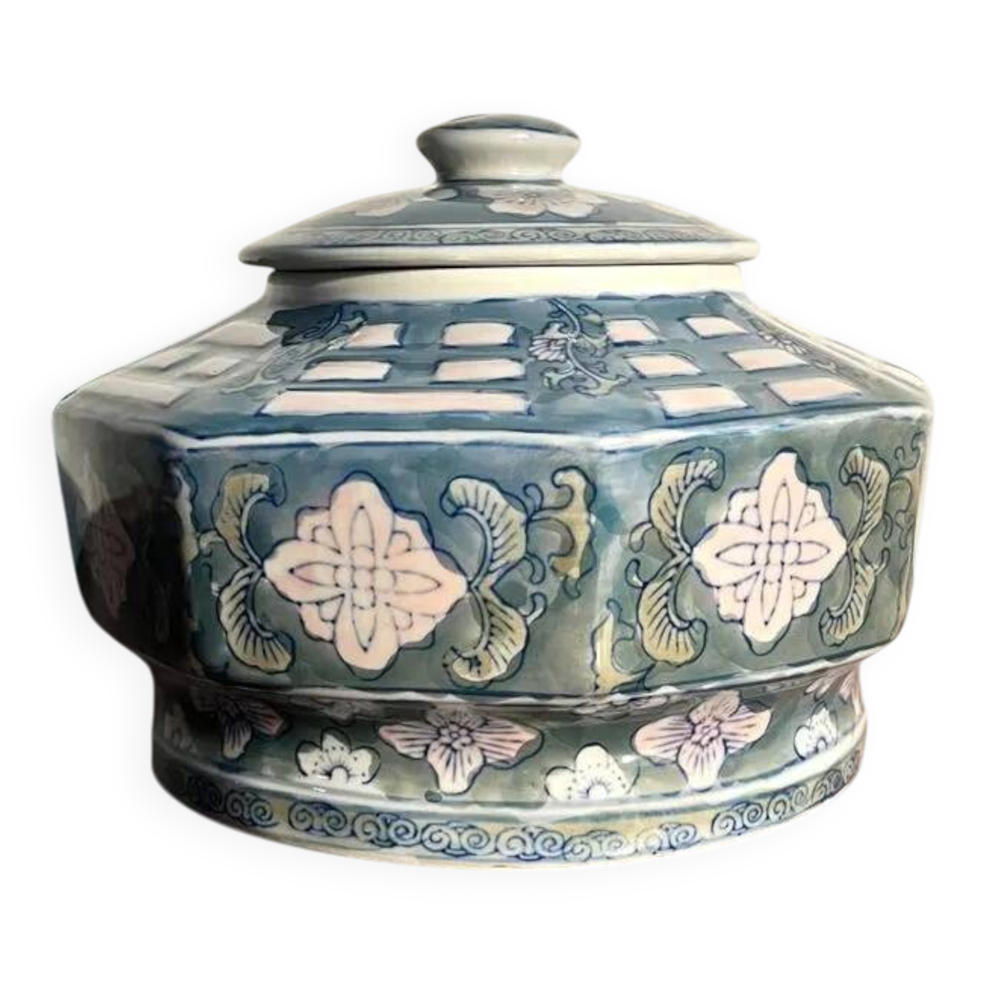 Pot à gingembre vintage