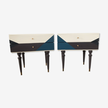 Pair of bedside tables  60