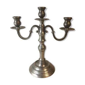 Tin candlestick