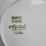 Vintage plates Boch la louvière
