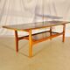 Scandinavian teak coffee table