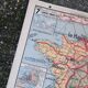 Old map France Chemins de fer Lablache.