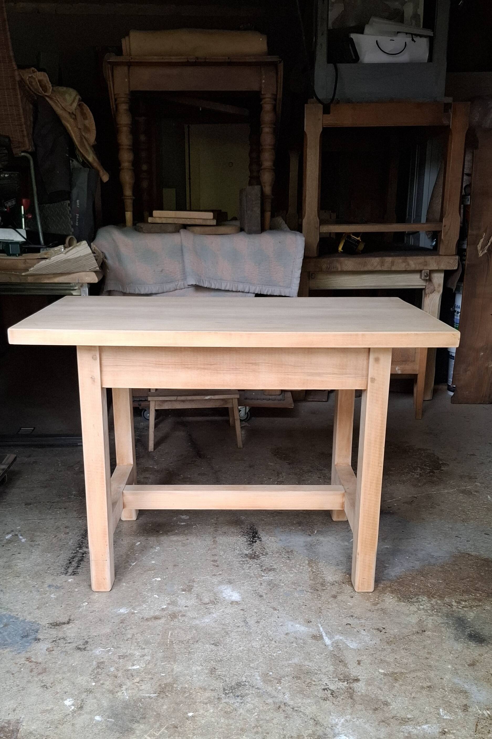 Small renovated farmhouse table