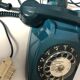 Vintage blue phone