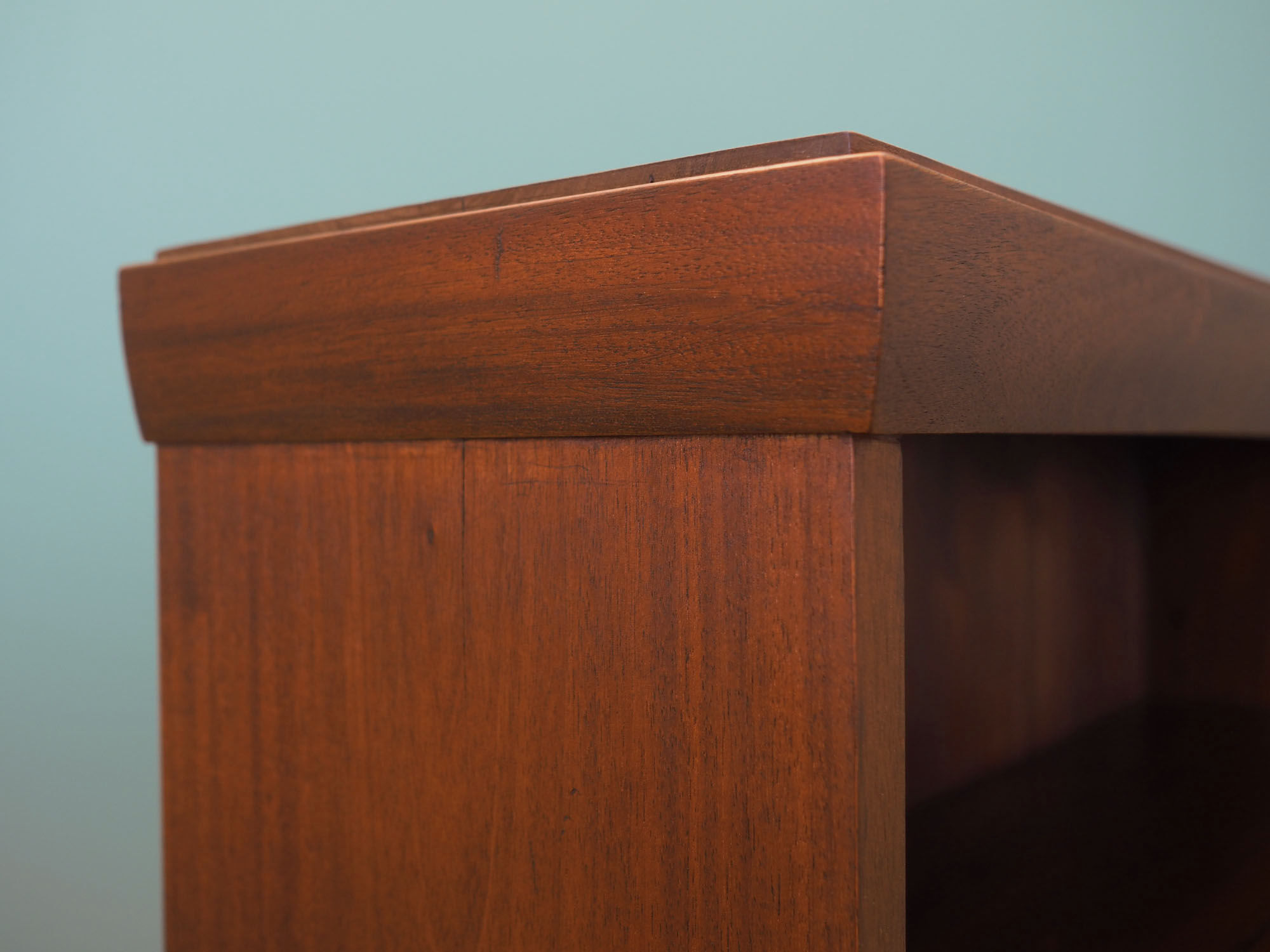 Mahogany bookcase, Danish design, 1960s, manufacturing: Denmark