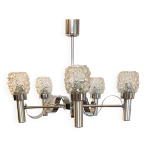 Lustre avec verreries - 1970